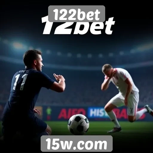 Apostas ao vivo no site 122bet